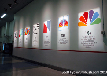 Logos outside Studio 1