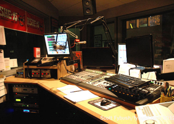 KSHE's studio
