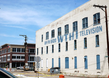 Old and new radio buildings