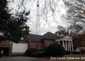 WMAL's transmitter building