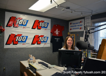 ...and in the studio