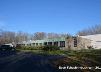 Up on the hill, the Media One studios