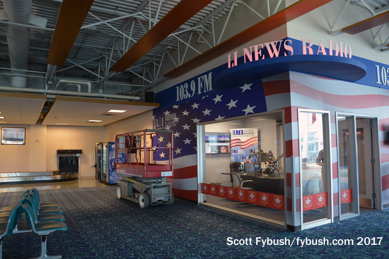 Baggage claim, talk studio