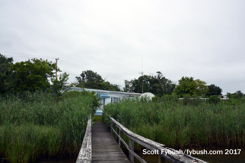 Walkway from the tower