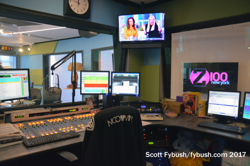 Elvis Duran control room