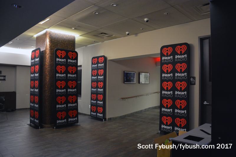 iHeart performance studio lobby