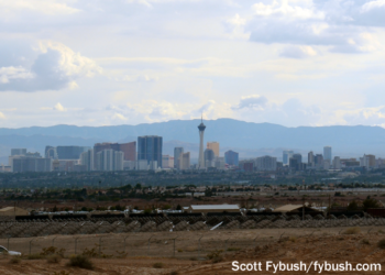 Strat, from the north