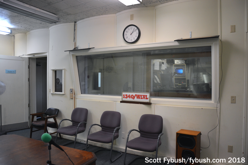 WLVL's big studio