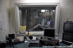 WLVL's news booth
