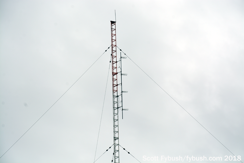 Old FM antenna at WLVL