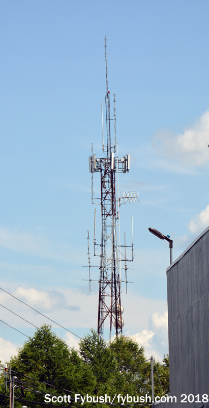 Translator tower, from WKTV