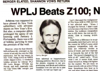 NorthEast Radio Watch 10/29/18: Remembering Larry Berger