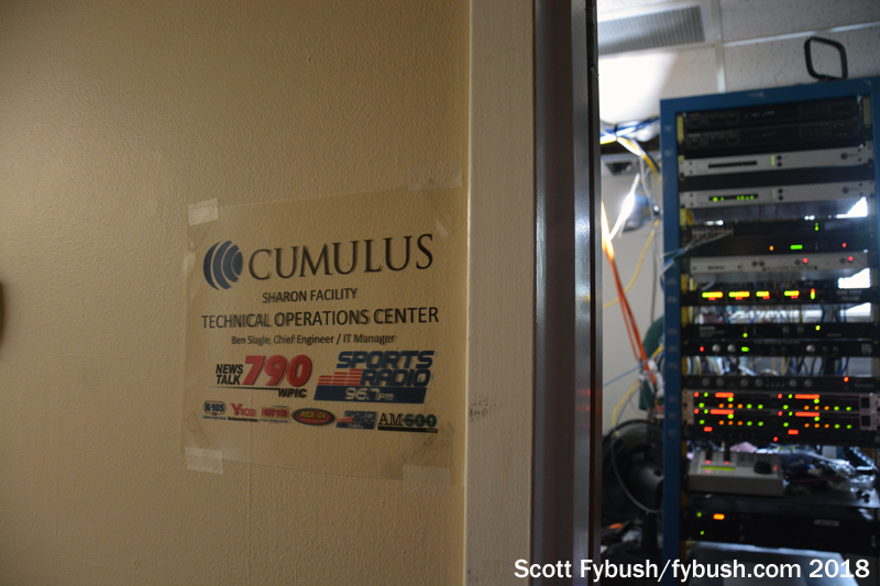 New WPIC/WLLF rack room