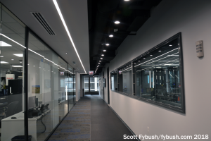 2018: newsroom hallway