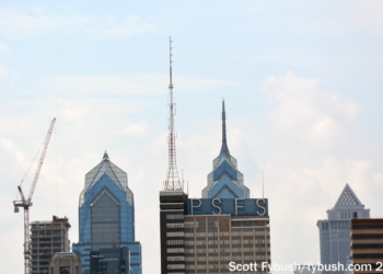 Skyline view from the roof
