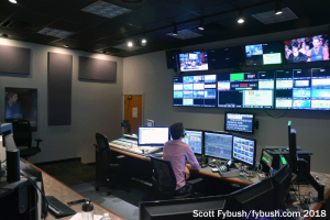 WHAM-TV control room