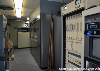 WHAM-TV's transmitter room