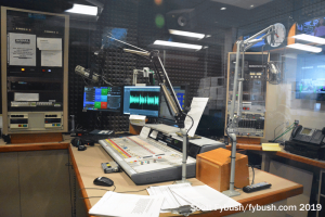 WBAL radio news studio
