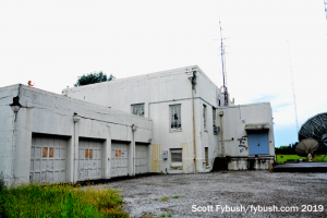 Behind the WHAS building