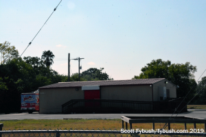 Transmitter building at KTSA