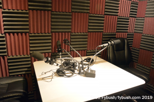 KAMU-FM talk studio