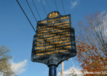 Marker at East Pittsburgh