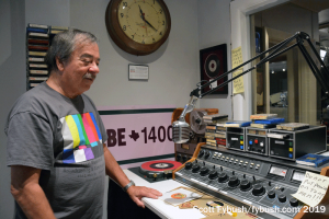 Chuck in a radio control room