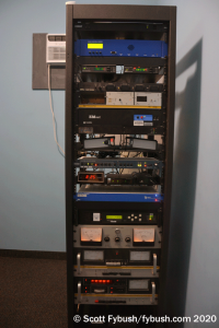 Rack room at WAVR-WATS