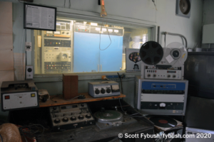 Studio at the WRRN transmitter