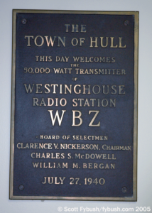 Plaque from 81 years ago