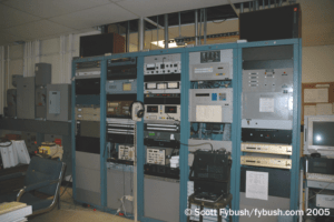 WBZ's transmitter room