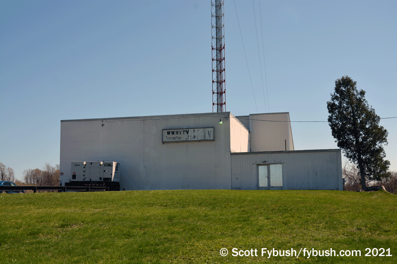 WWNY's transmitter building