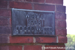 Sign on the gate post