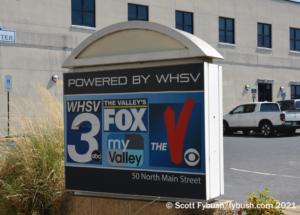 WHSV's sign