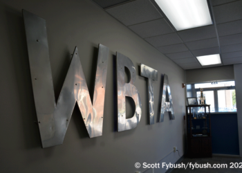 WBTA's historic sign