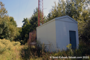 WBKX transmitter building