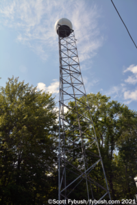 Old radar tower