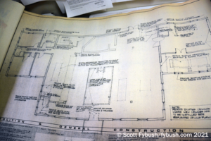 Renovation blueprints