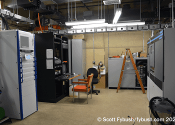 WUHF transmitter room