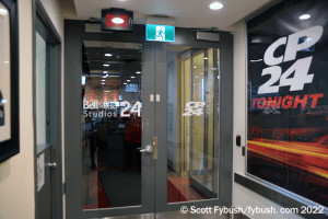 CP24's newsroom